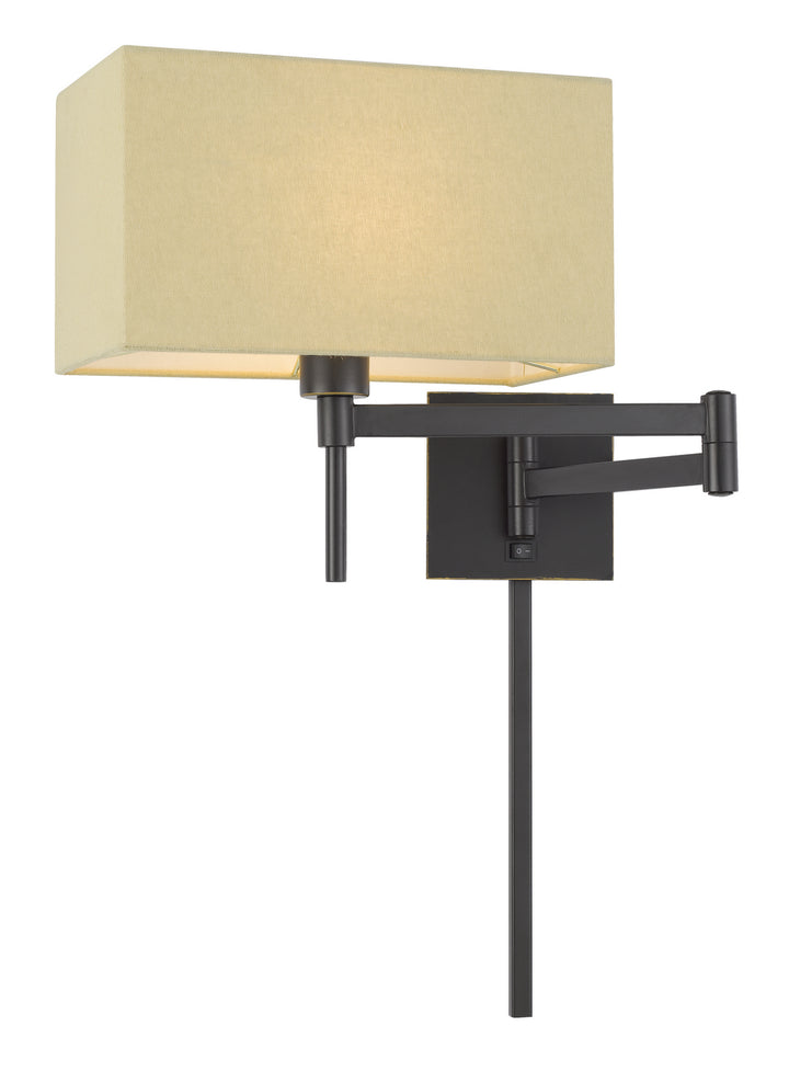 Cal Lighting WL-2930-DB Robson One Light Swing Arm Wall Lamp Lamp Bronze / Dark