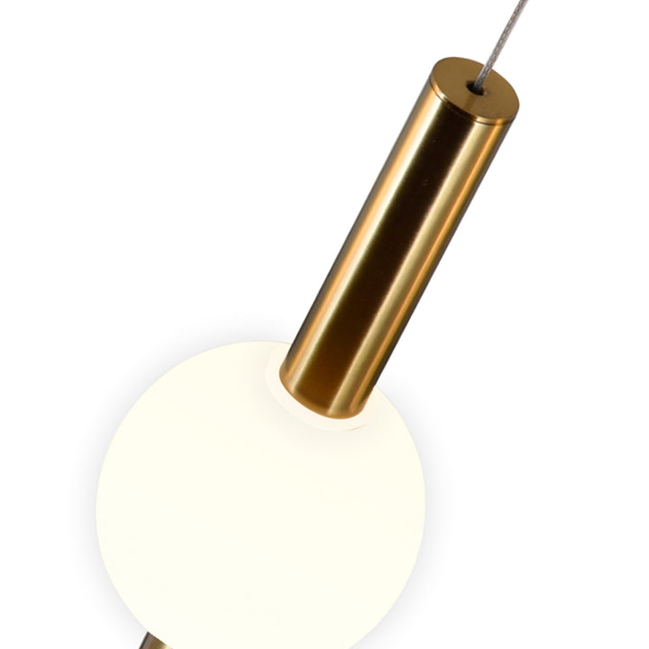 CWI Baton 1208p6-1-625 Pendant Light - Brass
