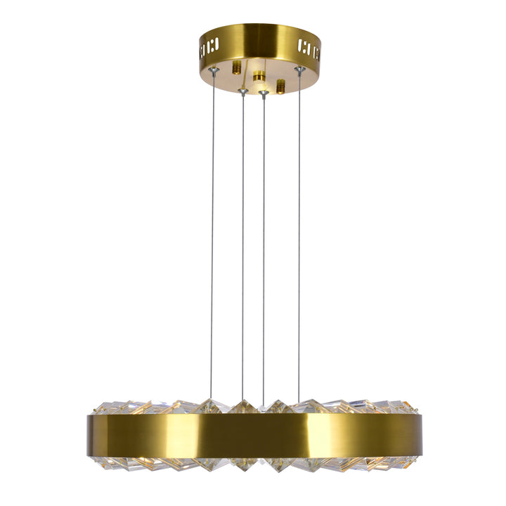 CWI Bjoux 1219p16-1-625 Chandelier Light - Brass