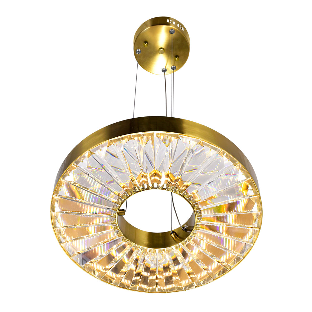 CWI Bjoux 1219p16-1-625 Chandelier Light - Brass