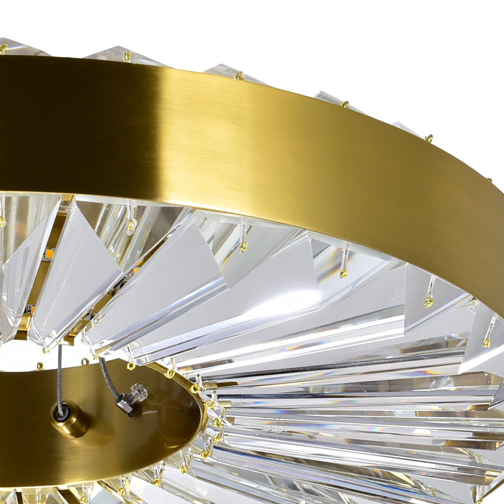 CWI Bjoux 1219p16-1-625 Chandelier Light - Brass