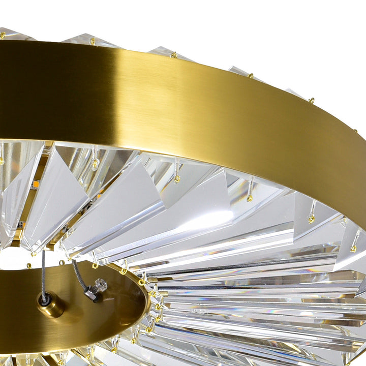 CWI Bjoux 1219p16-1-625 Chandelier Light - Brass