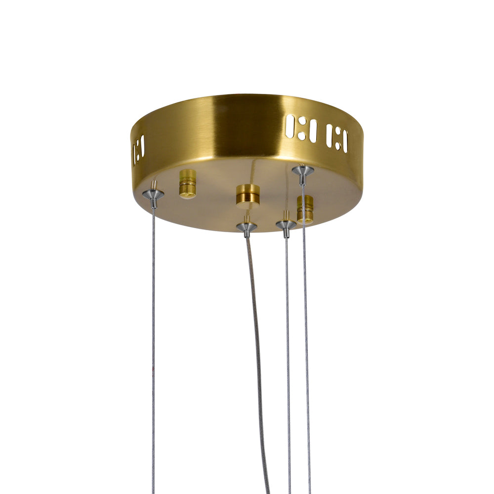 CWI Bjoux 1219p16-1-625 Chandelier Light - Brass