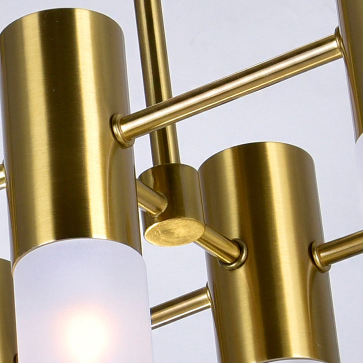 CWI Pipes 1221p32-12-625 Pendant Light - Brass