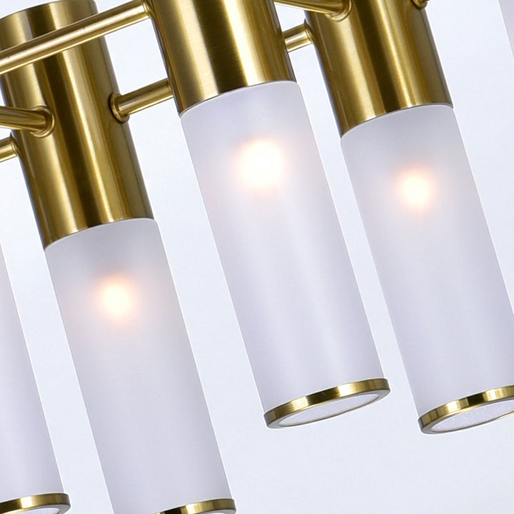 CWI Pipes 1221p32-12-625 Pendant Light - Brass