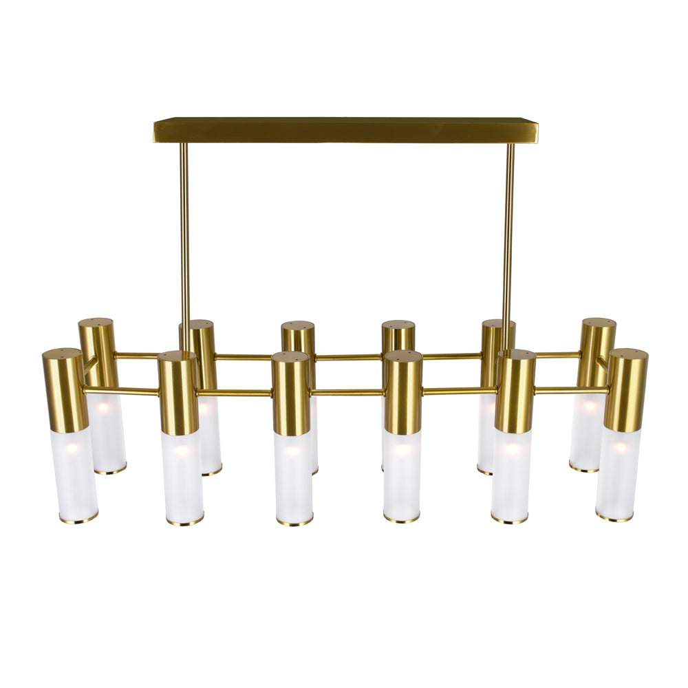CWI Pipes 1221p32-12-625 Pendant Light - Brass