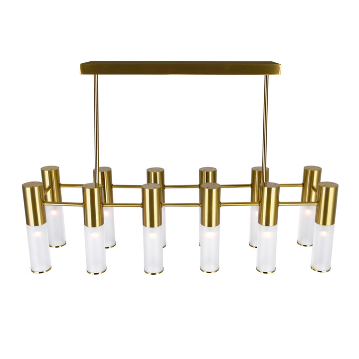 CWI Pipes 1221p32-12-625 Pendant Light - Brass