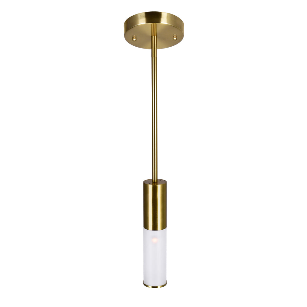 CWI Pipes 1221p5-1-625 Pendant Light - Brass