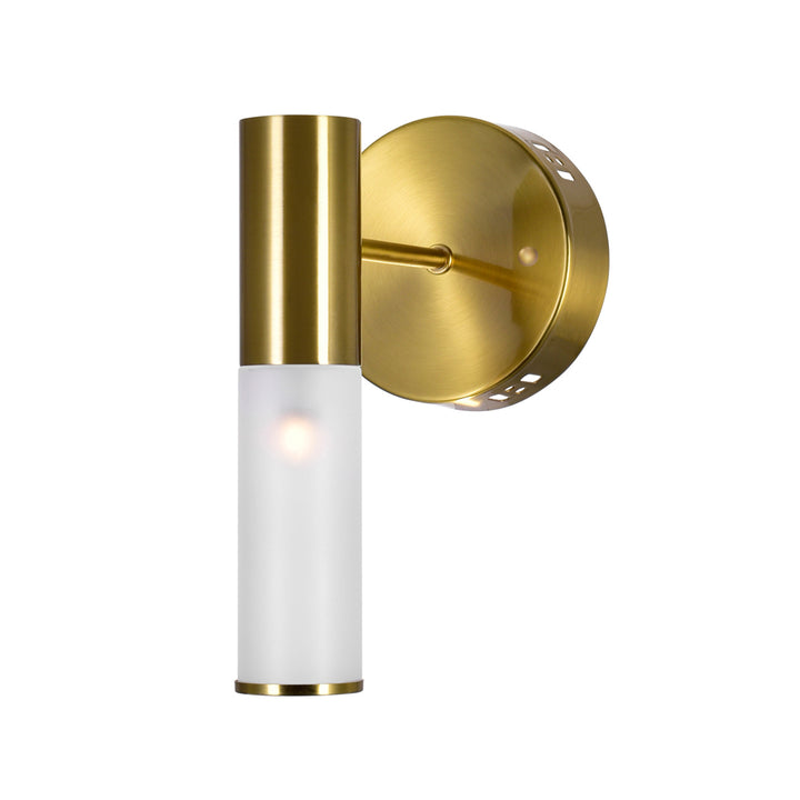 CWI Pipes 1221w7-1-625 Wall Sconce Light - Brass