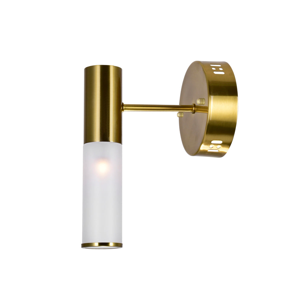 CWI Pipes 1221w7-1-625 Wall Sconce Light - Brass