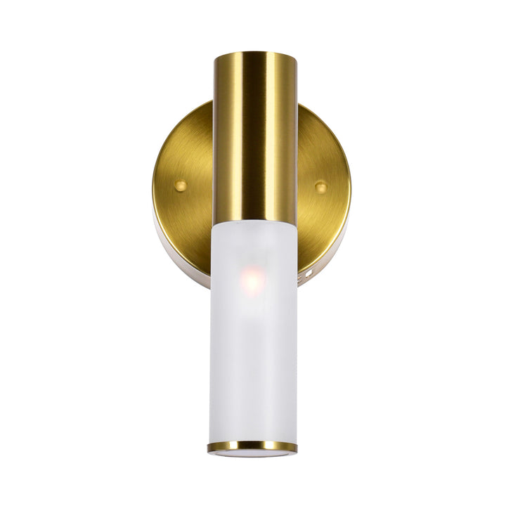 CWI Pipes 1221w7-1-625 Wall Sconce Light - Brass