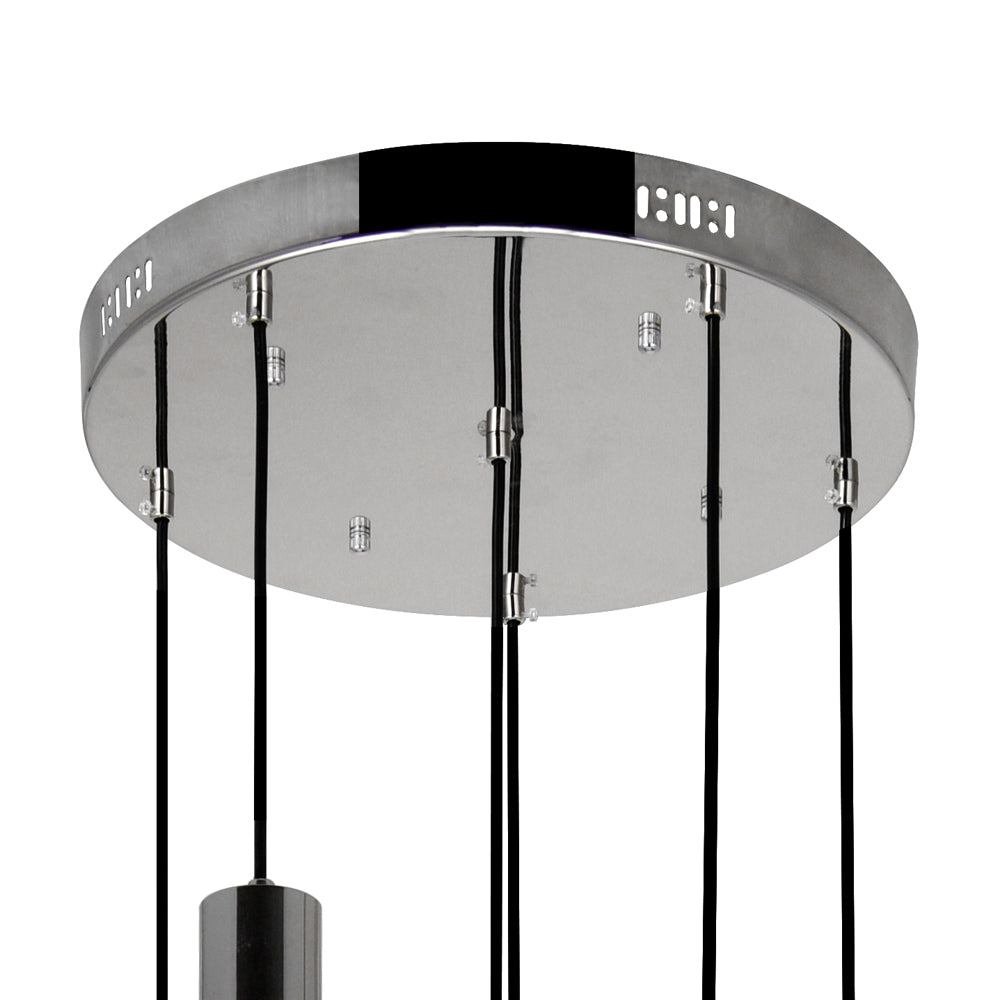 CWI Chime 1225p16-6-613 Pendant Light - Polished Nickel