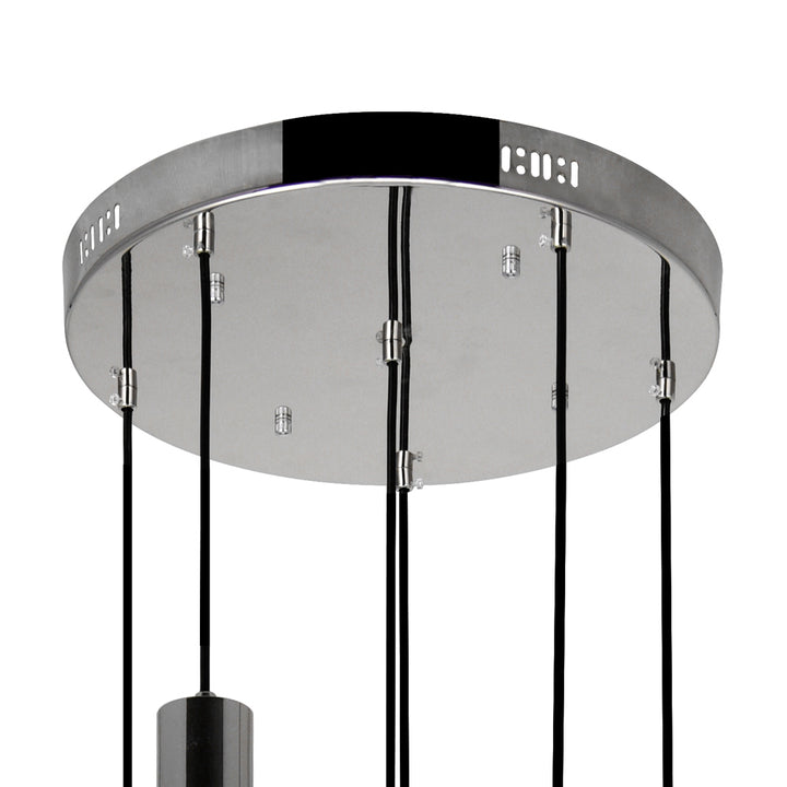 CWI Chime 1225p16-6-613 Pendant Light - Polished Nickel