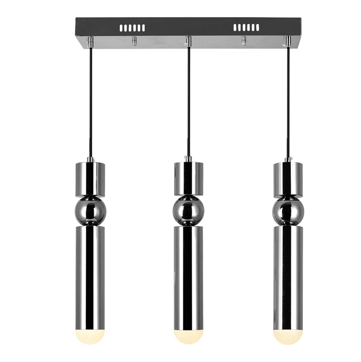 CWI Chime 1225p20-3-613 Pendant Light - Polished Nickel