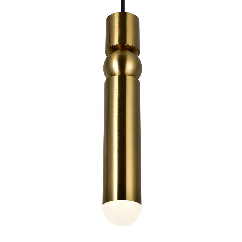 CWI Chime 1225p5-1-625 Pendant Light - Brass