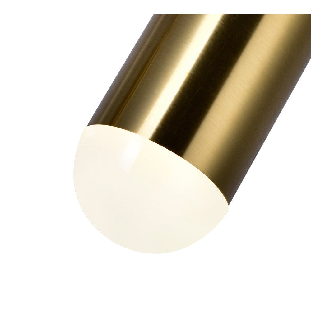 CWI Chime 1225p5-1-625 Pendant Light - Brass