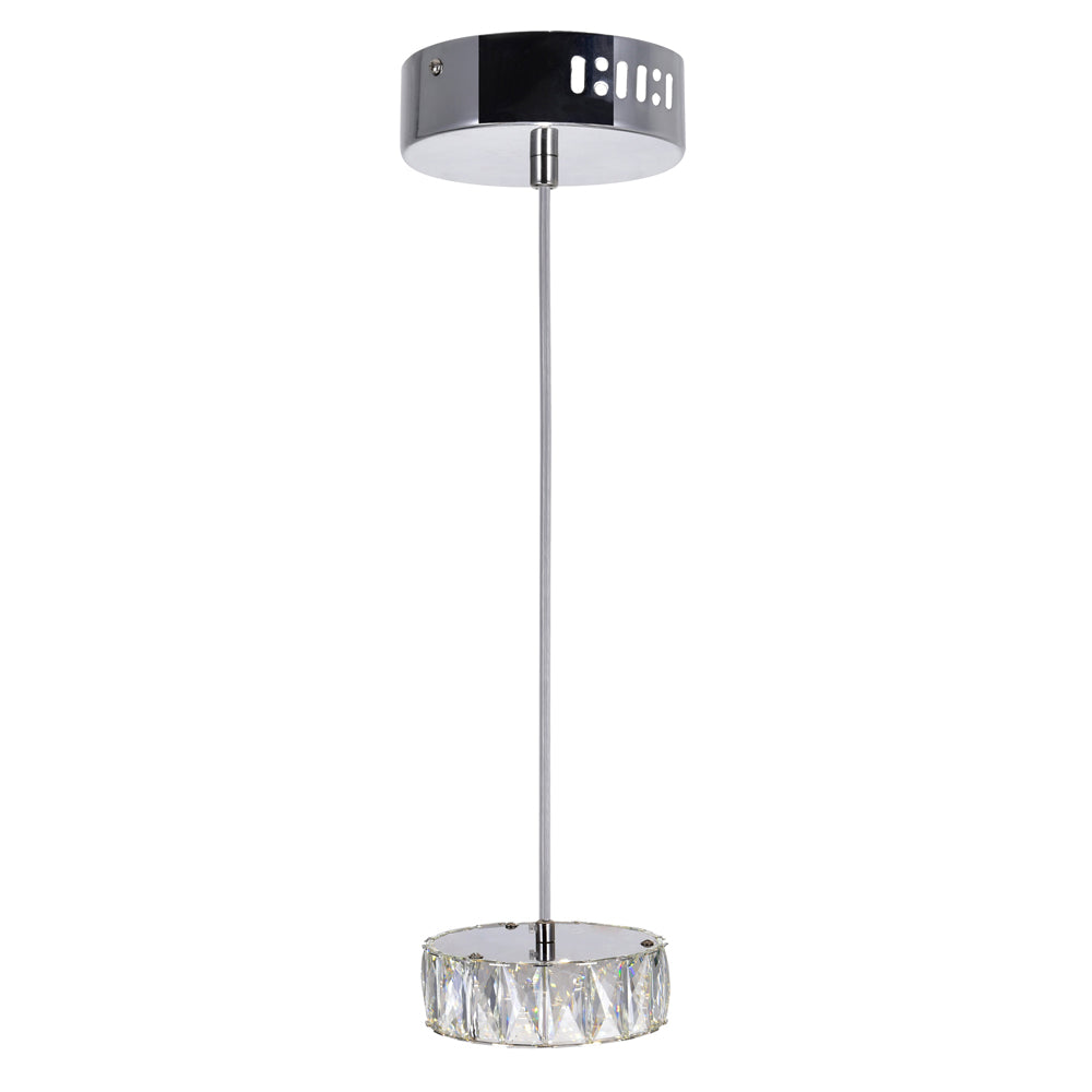 CWI Milan 5626p6-1-601 Pendant Light - Chrome