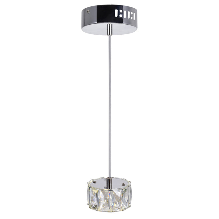 CWI Milan 5636p4-1-601 Pendant Light - Chrome