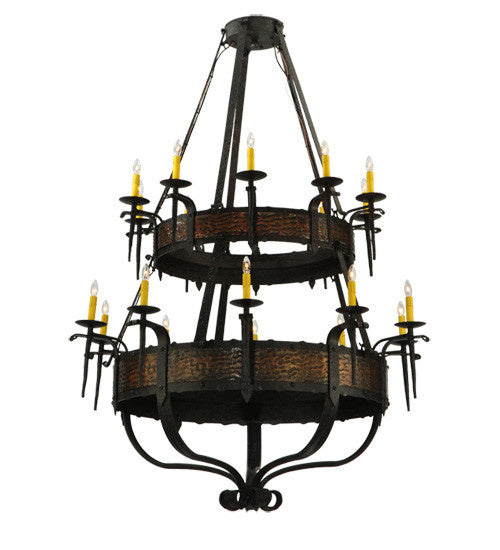 2nd Avenue Costello 1-0460230293-032U Chandelier Light - Coffee Bean & Blackend Copper