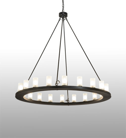 2nd Avenue Loxley 18742-44.16239 Chandelier Light - Blackwash