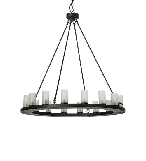 2nd Avenue Loxley 18742-44.16239A Chandelier Light - Blackwash