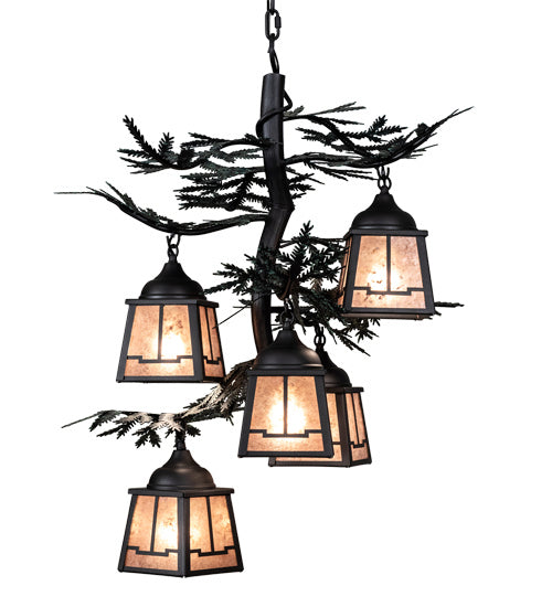 Meyda Tiffany Pine Branch 225365 Chandelier Light -
