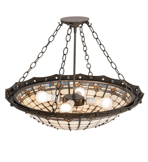 Meyda Tiffany Fleur-De-Lite 227120 Ceiling Light