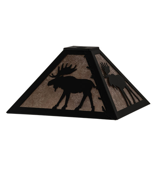 Meyda Tiffany Lighting 27207 Moose Shade Lamp Shade Bronze / Dark