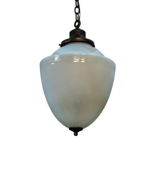 Meyda Tiffany Ovum Aquinum 228548 Pendant Light - Antique Brass