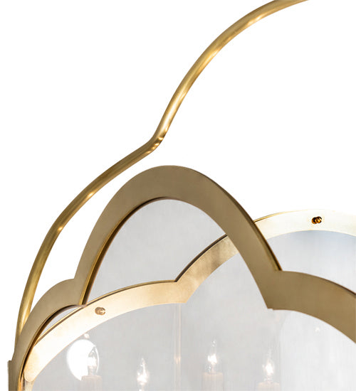 Meyda Tiffany Claudette 227464 Pendant Light - Brass Tint