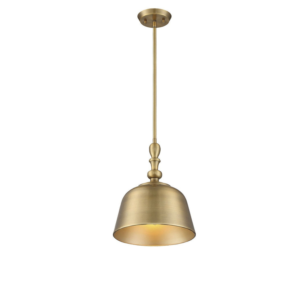 Savoy House Berg 7-3751-1-322 Pendant Light - Warm Brass