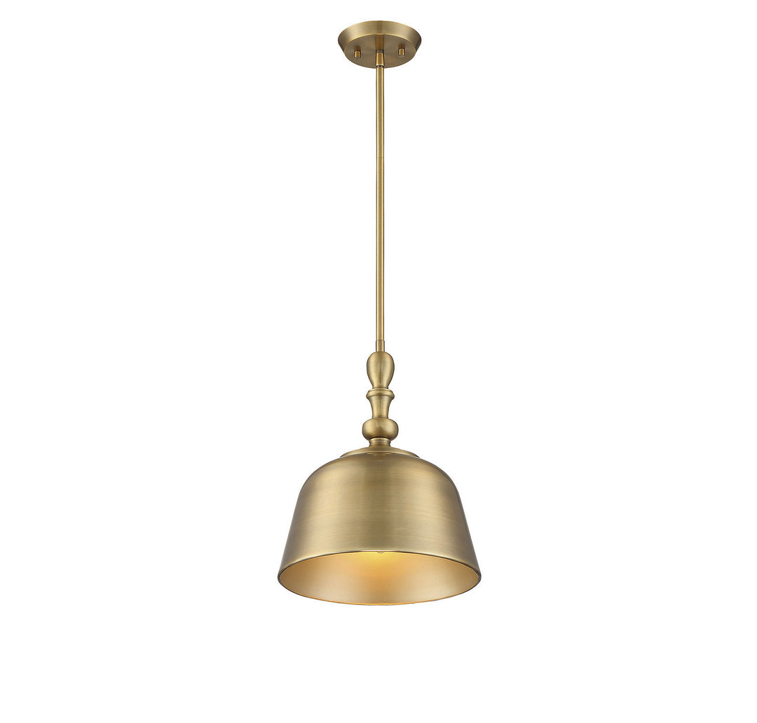 Savoy House Berg 7-3751-1-322 Pendant Light - Warm Brass