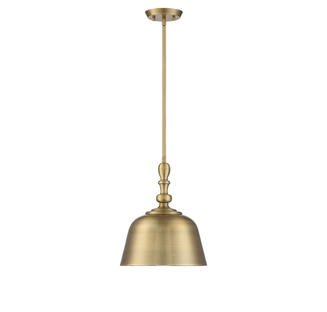 Savoy House Berg 7-3751-1-322 Pendant Light - Warm Brass