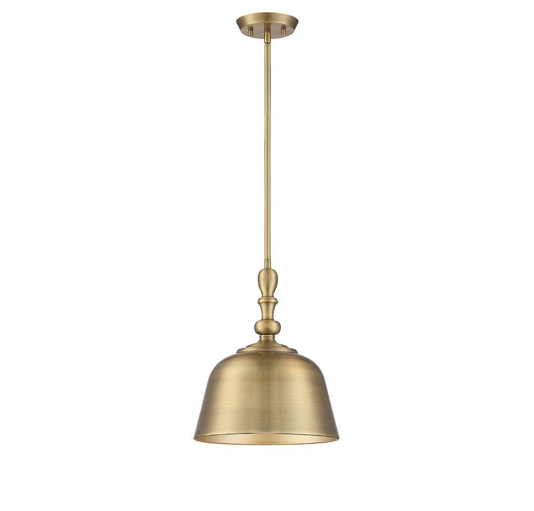 Savoy House Berg 7-3751-1-322 Pendant Light - Warm Brass