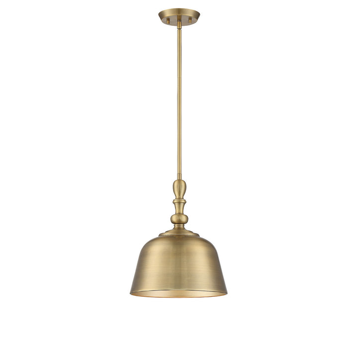 Savoy House Berg 7-3751-1-322 Pendant Light - Warm Brass