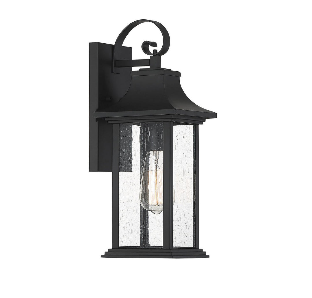 Savoy House Lighting 5-450-BK  Hancock Outdoor Matte Black