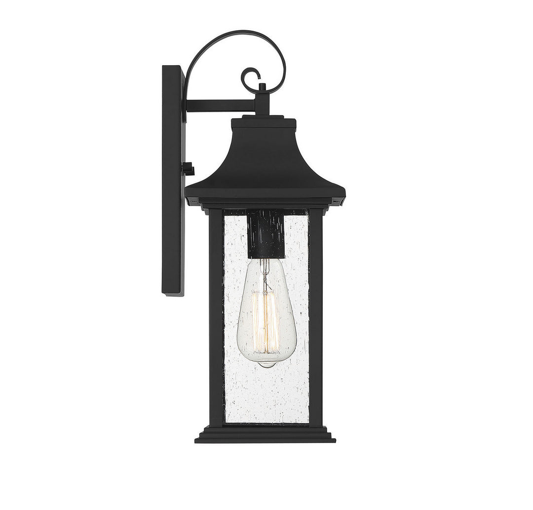 Savoy House Lighting 5-450-BK  Hancock Outdoor Matte Black