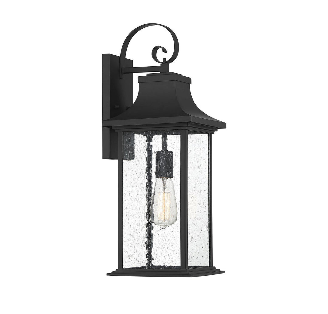 Savoy House Lighting 5-451-BK  Hancock Outdoor Matte Black