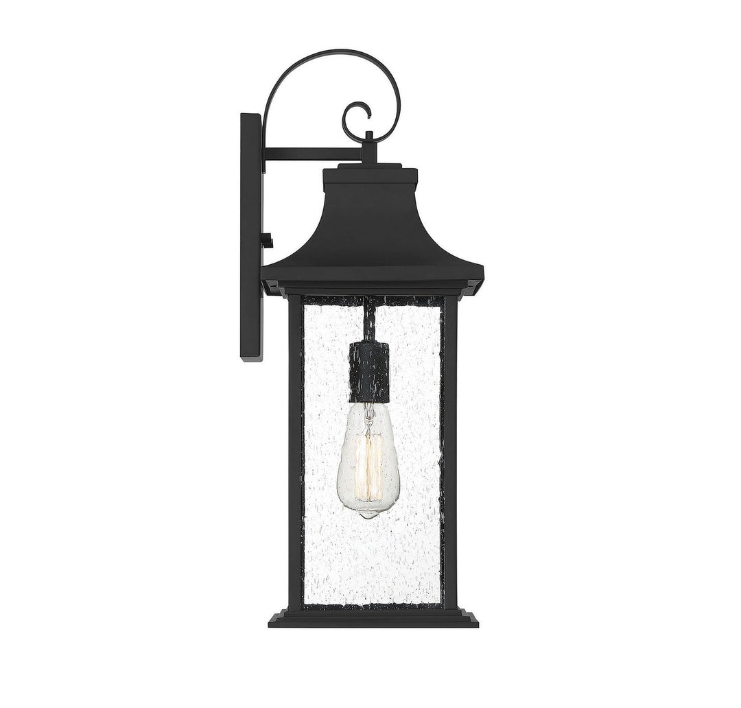 Savoy House Lighting 5-451-BK  Hancock Outdoor Matte Black