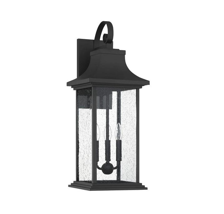 Savoy House Lighting 5-452-BK  Hancock Outdoor Matte Black