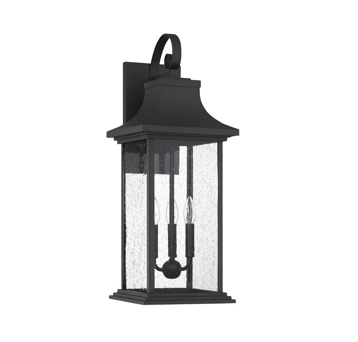 Savoy House Lighting 5-452-BK  Hancock Outdoor Matte Black