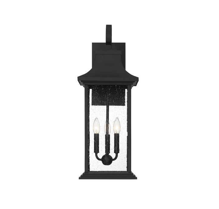 Savoy House Lighting 5-452-BK  Hancock Outdoor Matte Black