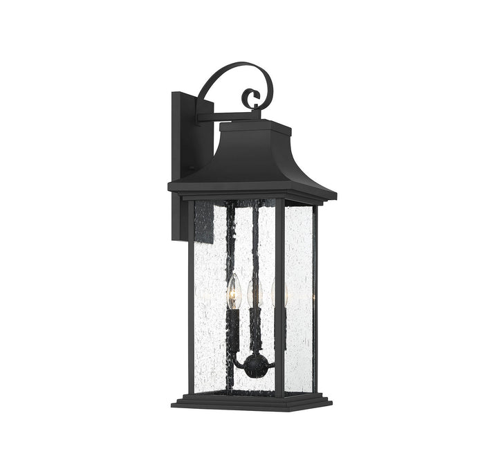 Savoy House Lighting 5-452-BK  Hancock Outdoor Matte Black