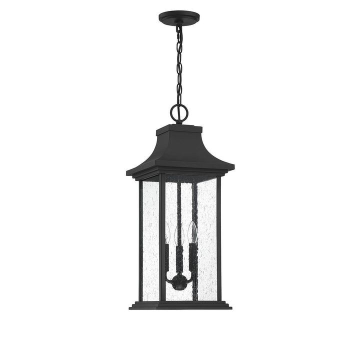 Savoy House Lighting 5-453-BK  Hancock Outdoor Matte Black