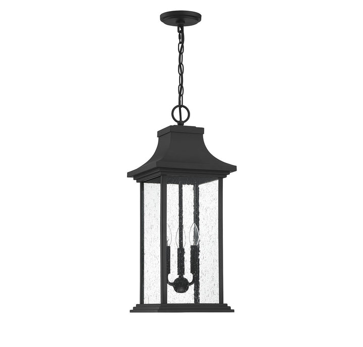 Savoy House Lighting 5-453-BK  Hancock Outdoor Matte Black