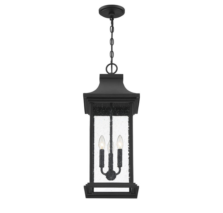 Savoy House Lighting 5-453-BK  Hancock Outdoor Matte Black