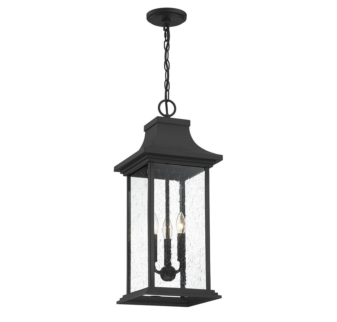 Savoy House Lighting 5-453-BK  Hancock Outdoor Matte Black