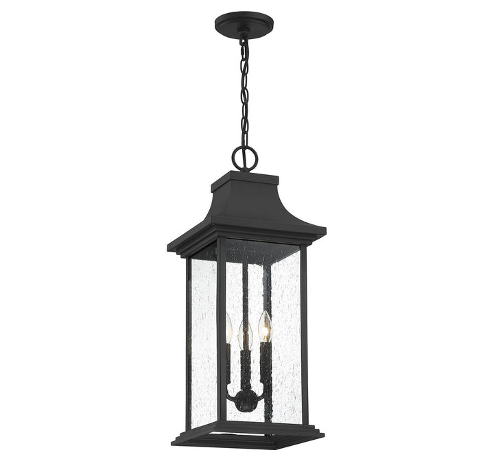 Savoy House Lighting 5-453-BK  Hancock Outdoor Matte Black