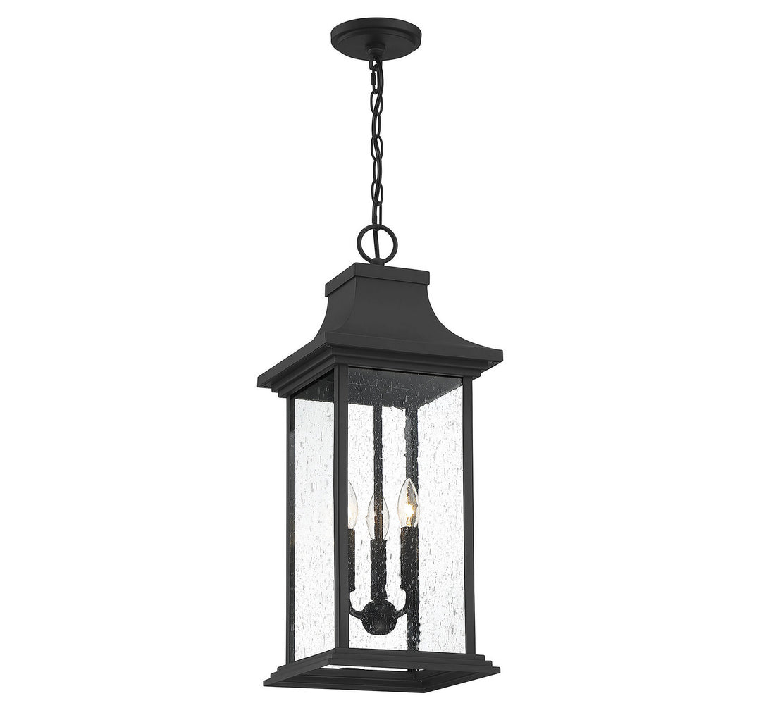 Savoy House Lighting 5-453-BK  Hancock Outdoor Matte Black