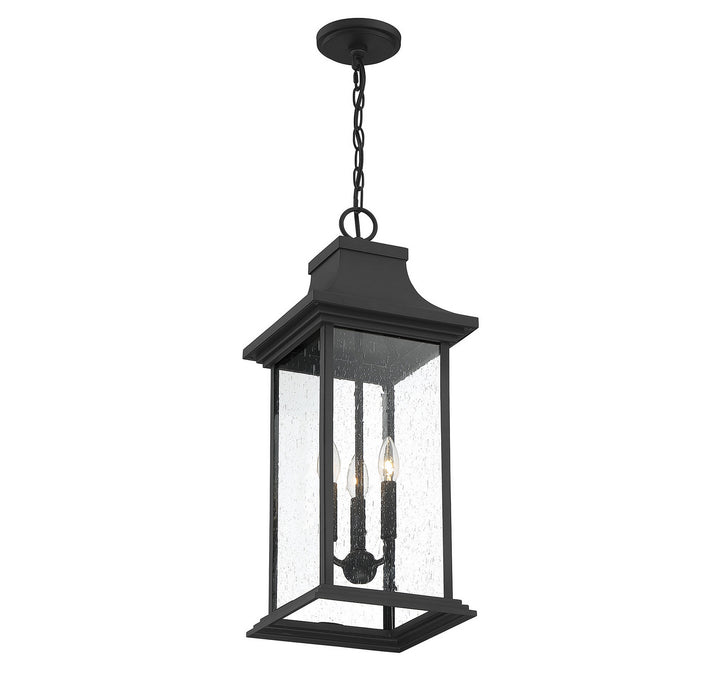 Savoy House Lighting 5-453-BK  Hancock Outdoor Matte Black